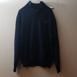 Polo Ralph Lauren 1/4 button up sweater